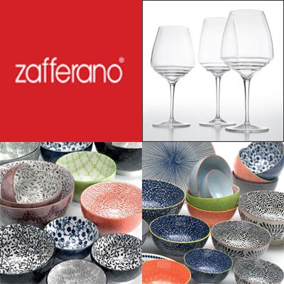 Zafferano Schüssel Glas