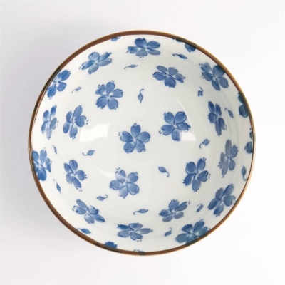 Mixed Bowls 15x7cm Hana Chirashi von TOKYO design studio
