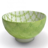 Große Schüssel, grün, Tue TEX von Zafferano