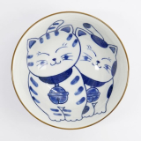 Schüssel Katzenpaar Kawaii, 15cm von TOKYO design studio