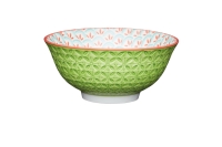 KitchenCraft Bowls 31 - grün / rot & blau